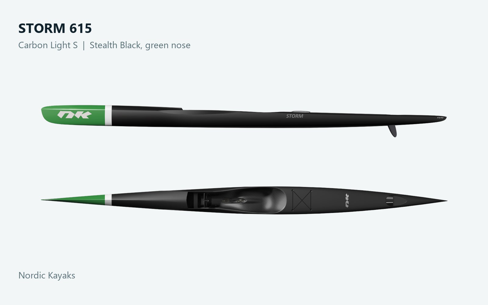 קיאק סרפסקי STORM 615 – Nordic Kayaks (דגם 2025)